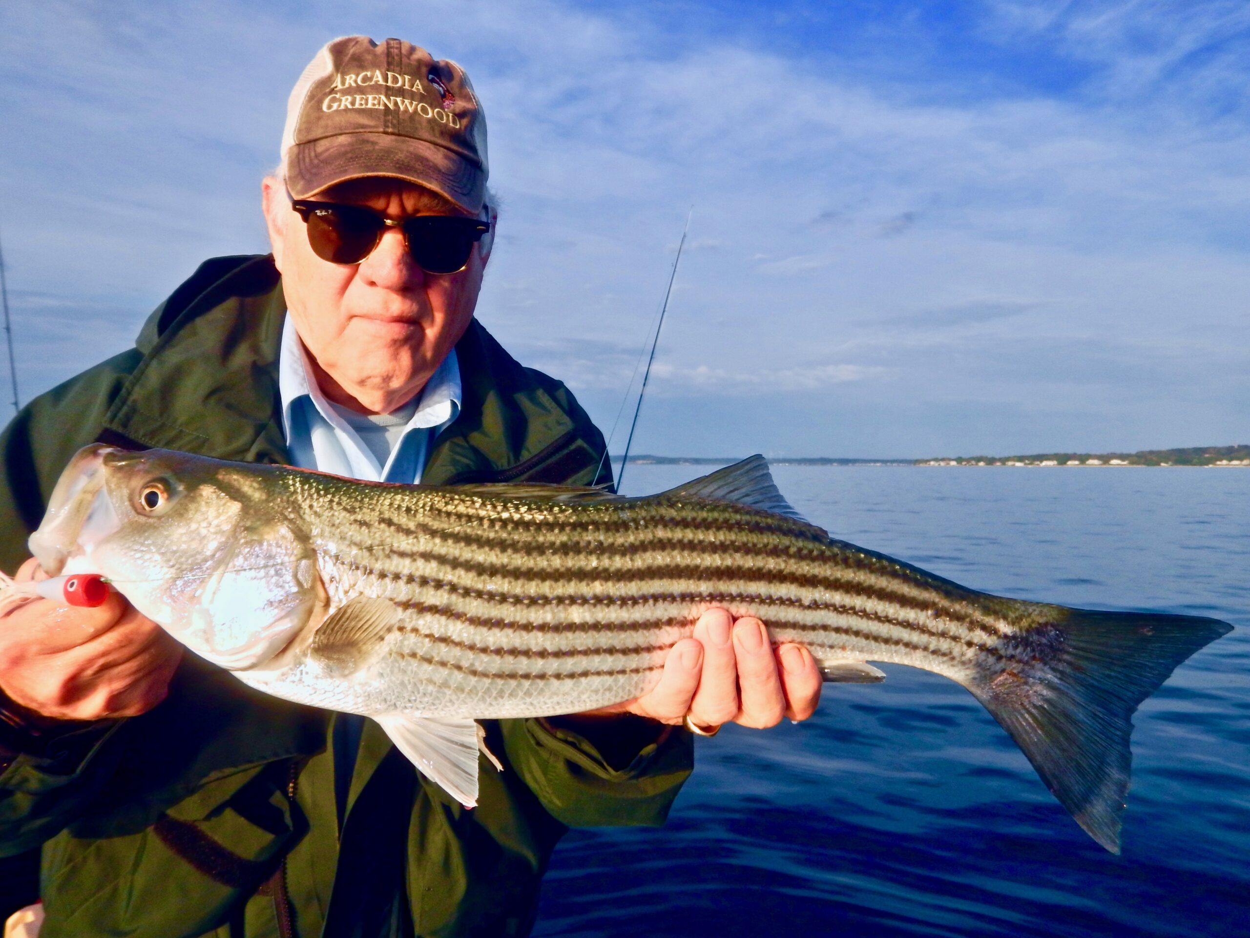 8 Hour Striped Bass Fishing Charter on Cape Cod
